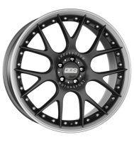 BBS CH-R II 10x22 ET33 5x130 84 schwarz matt/titan