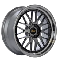 BBS Le Mans 8,5x19 ET48 5x112 82 schwarz diamant-gedreht
