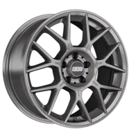 BBS XR K1 7,5x17 ET35 5x100 70 platinum grau glanz