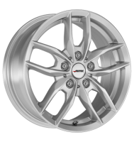 Autec Bavaris 7,5x17 ET27 5x112 66,6 brillantsilber lackiert