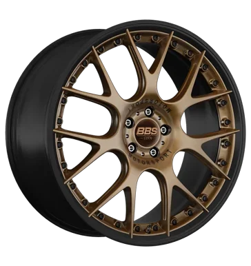 BBS CH-RII K1 10x22 ET33 5x130 84 bronze seidenmatt/schwarz