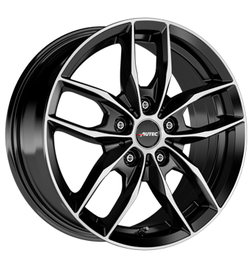 Autec Bavaris 8x18 ET54 5x112 66,6 schwarz poliert