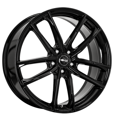 Brock B38 8x19 ET39 5x112 66,6 schwarz glanz