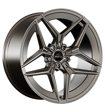 Antera A107 Concave 10x21 ET20 5x112 66,6 Stone Bronze