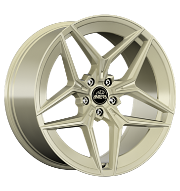 Antera A107 Concave 10x21 ET38 5x112 66,6 Satin Champagne