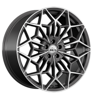 Antera A105 10,5x22 ET18 5x112 66,6 Moon Grey Diamond