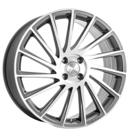 Brock B39 7,5x18 ET45 4x100 63,4 ferric grey vollpoliert