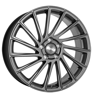 Brock B39 7,5x18 ET35 5x112 66,6 himalaya grey matt