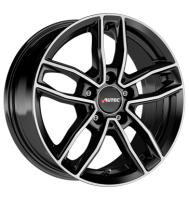 Autec Mercador 8x19 ET38 5x112 66,5 schwarz poliert