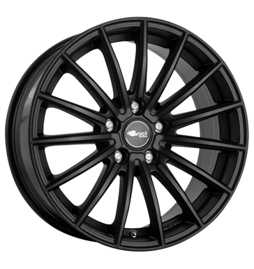 Brock B36 7,5x17 ET38 5x114,3 72,6 satin black matt