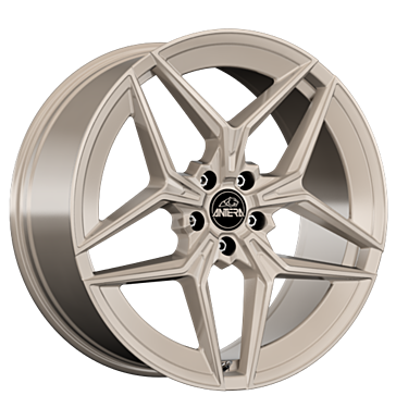Antera A107 8x18 ET45 5x100 75 Satin Champagne