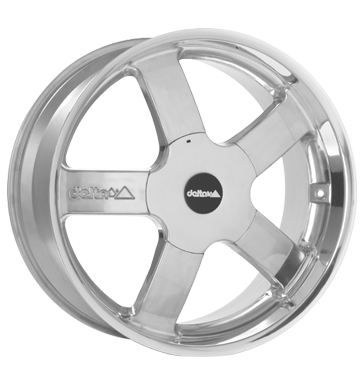 Delta Elements IV 11x23 ET40 5x120 74,1 silver pol