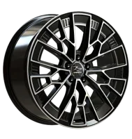 Fondmetal 1972 10,5x20 ET40 5x120 72,5 glossy black machined