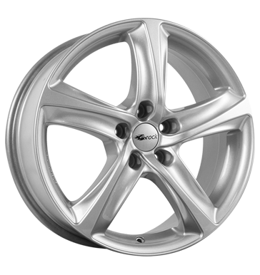 Brock B25 8x18 ET45 5x114,3 60,1 kristallsilber