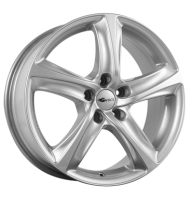 Brock B25 8x18 ET45 5x114,3 60,1 kristallsilber