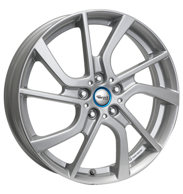 Brock eB1 5x19 ET28 5x112 66,7 kristallsilber