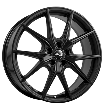 Brock B40 9x20 ET49 5x112 66,6 satin black matt