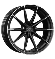 Antera A125 8,5x20 ET47 5x130 71,6 satin black diamond