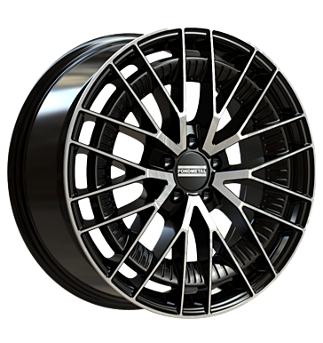 Fondmetal Kari 8x18 ET45 5x112 66,5 glossy black machined