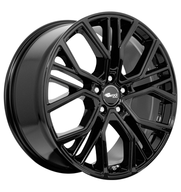 Brock B41 8,5x20 ET35,5 5x112 66,6 schwarz glanz