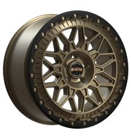Fondmetal Bluster 9x20 ET32 5x130 84,1 matt braun black lip