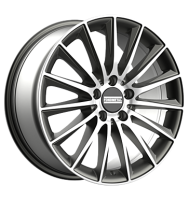 Fondmetal Aidon 9x19 ET44 5x112 66,5 glossy titanium...