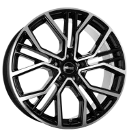 Brock B41 8,5x19 ET20 5x112 66,6 schwarz glanz vollpoliert