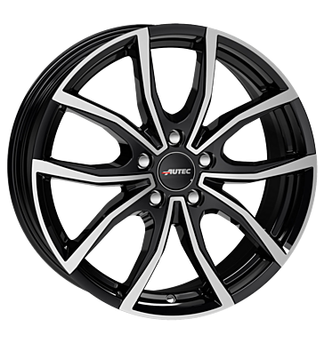 Autec Vidron 6,5x16 ET47 5x100 57,1 schwarz poliert