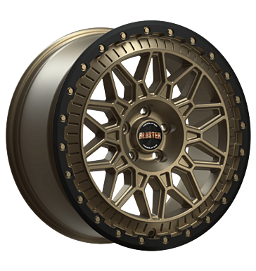 Fondmetal Bluster 8x18 ET36 4x108 65,1 matt braun black lip