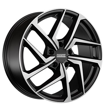 Fondmetal Taara 8,5x19 ET21 5x112 66,5 glossy black machined