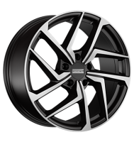 Fondmetal Taara 9x20 ET46 5x112 66,5 glossy black machined