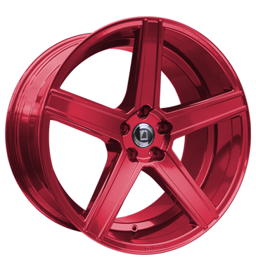 Diewe Wheels Cavo 8,5x19 ET40 5x114,3 66,1 red