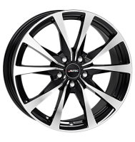 Autec Brixen 6,5x16 ET41 5x112 57,1 schwarz poliert