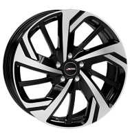 Autec Rixon 8,5x18 ET36 5x112 66,6 schwarz poliert