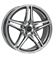 Borbet XRT 8x18 ET35 5x120 72,5 graphite polished