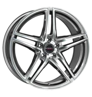 Borbet XRT 8,5x19 ET30 5x120 72,5 graphite polished