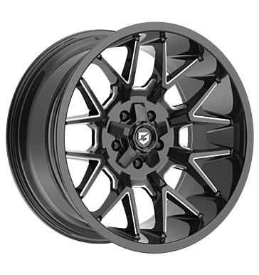 Fondmetal 768 Primacy 9x20 ET18 6x135 106,2 glossy black milled