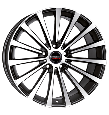 Borbet BLX 10x20 ET40 5x112 72,5 black polished matt
