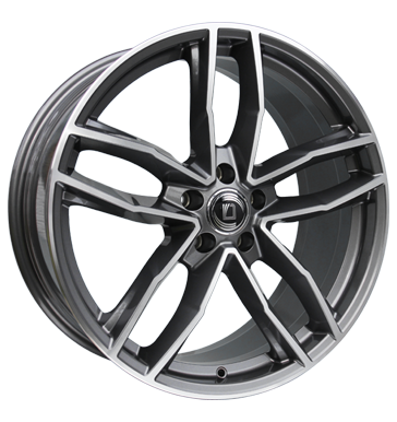 Diewe Wheels Alito 7,5x17 ET25 5x112 66,6 PlatinS machined