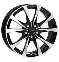 Autec Brixen 8x20 ET39 5x112 66,5 schwarz poliert