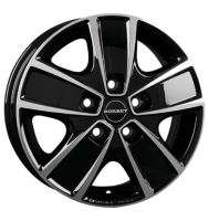 Borbet CWG 6x16 ET68 5x130 78,1 black polished