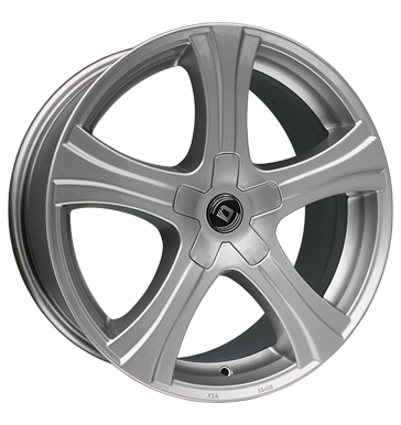 Diewe Wheels Barba 8x18 ET43 5x112 66,6 Argento (silber)