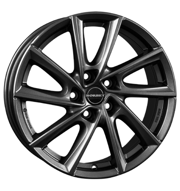 Borbet VT 7,5x17 ET52 5x112 66,6 mistral anthracite glossy