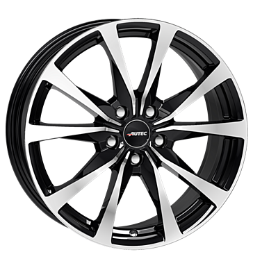 Autec Brixen 8x20 ET46 5x112 66,6 schwarz poliert