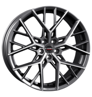 Borbet BY 8,5x21 ET40 5x114,3 72,5 titan polished matt