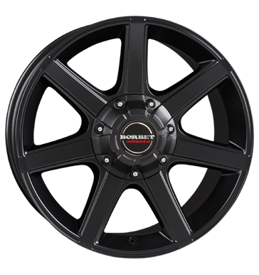 Borbet CWE 7x16 ET40 5x127 71,6 black matt