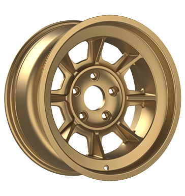 Fondmetal PAG17 8x17 ET-10 5x130 71,6 matt gold