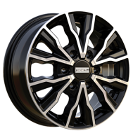 Fondmetal Pro2 7x17 ET48 6x120 74,5 glossy black machined