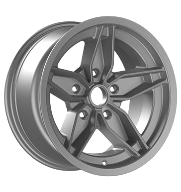 Fondmetal Str16 7x16 ET23,3 5x130 71,6 matt silver