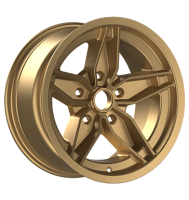 Fondmetal Str16 7x16 ET23,3 5x130 71,6 matt gold